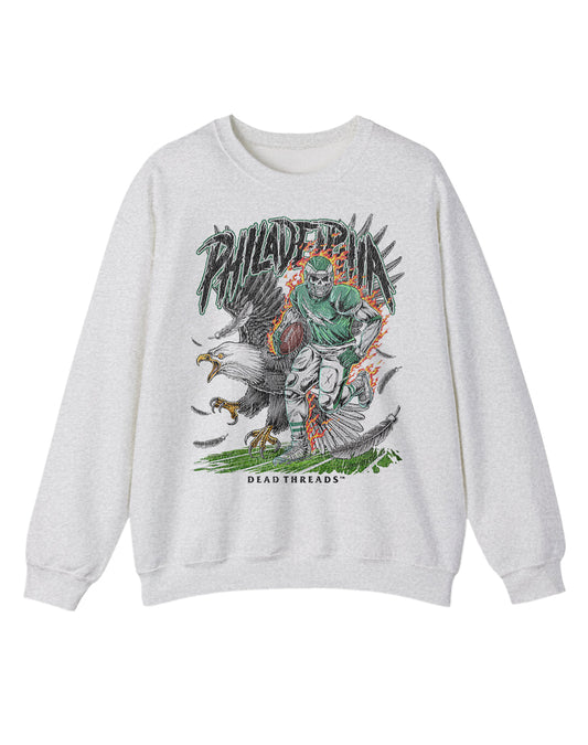 PHILADELPHIA FOOTBALL v2 CREWNECK SWEATSHIRT