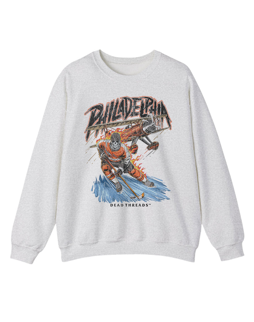 PHILADELPHIA HOCKEY CREWNECK SWEATSHIRT