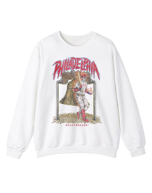 PHILADELPHIA BASEBALL CREWNECK SWEATSHIRT
