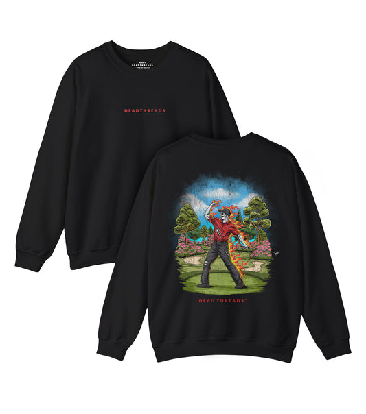 GOLF v5 “RED ROAR v2” - “DT ESSENTIAL" CREWNECK SWEATSHIRT