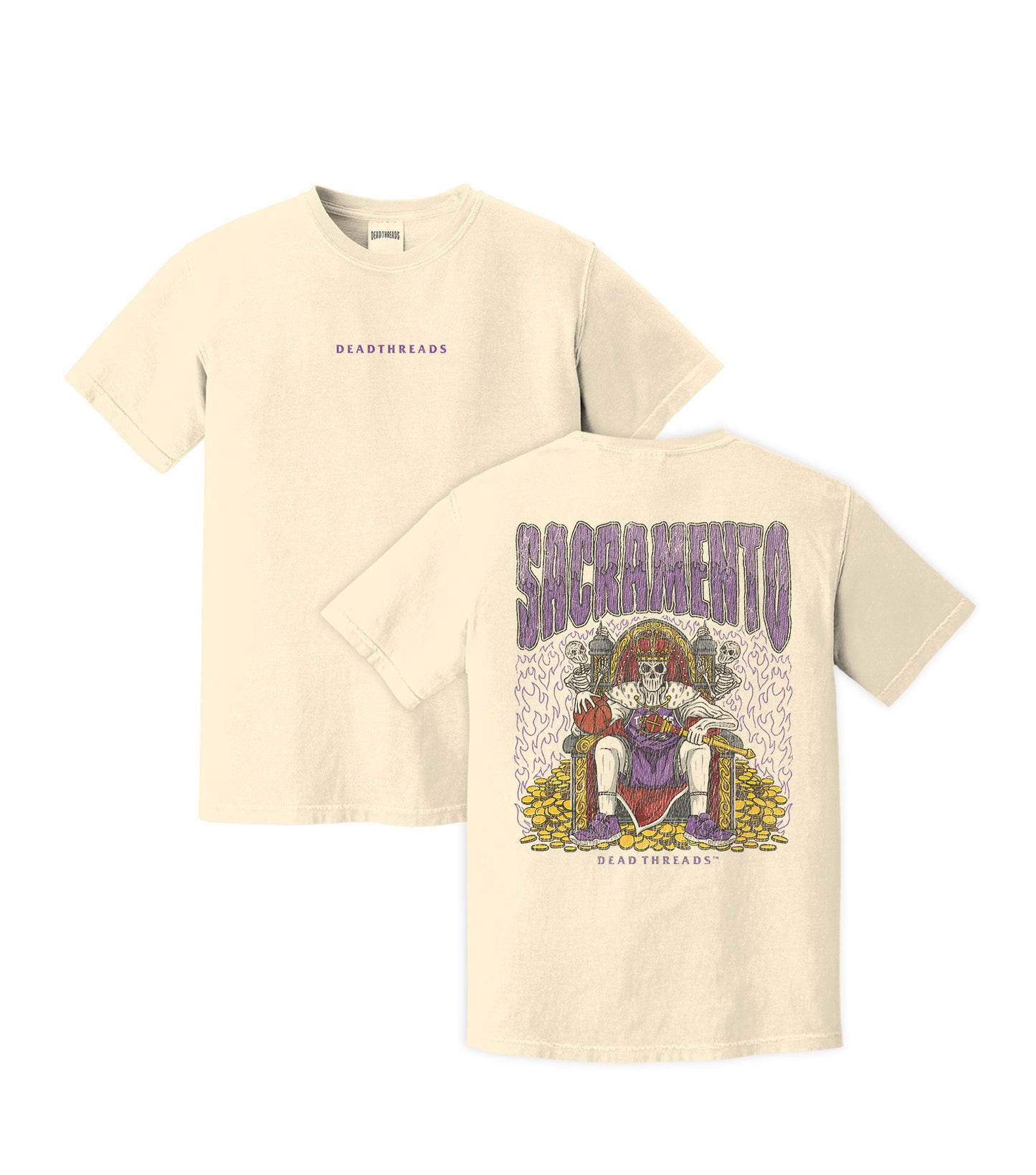 SACRAMENTO BASKETBALL - “DT ESSENTIAL" PREMIUM T-SHIRT