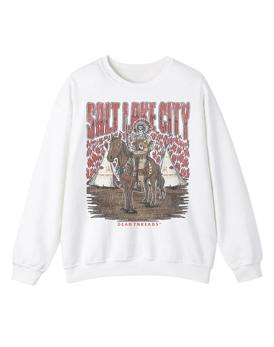 SALT LAKE CITY FOOTBALL CREWNECK SWEATSHIRT
