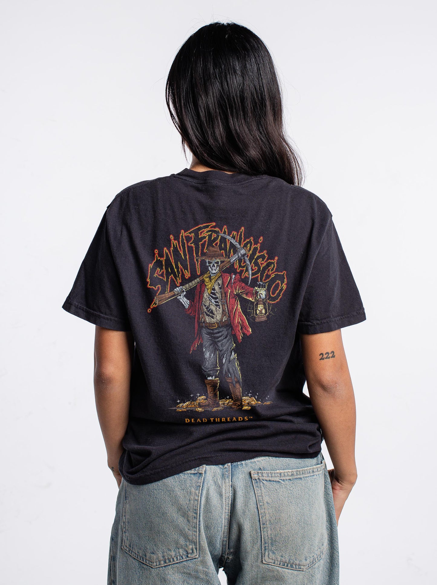 SAN FRANCISCO FOOTBALL v2 - “3 SKULL” PREMIUM T-SHIRT