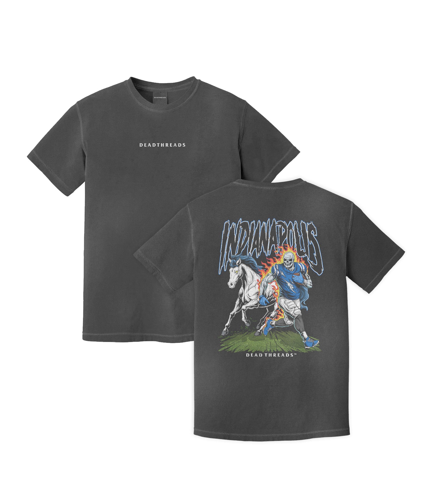 INDIANAPOLIS FOOTBALL v2 - “DT ESSENTIAL" PREMIUM T-SHIRT