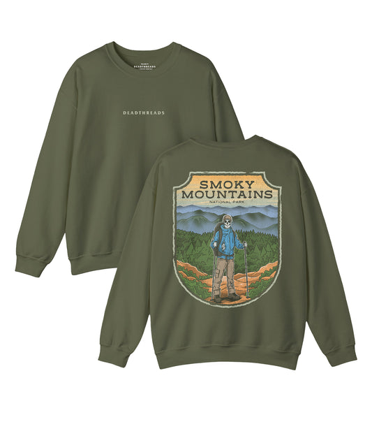 SMOKY MOUNTAINS NATIONAL PARK MALE - “DT ESSENTIAL" CREWNECK SWEATSHIRT