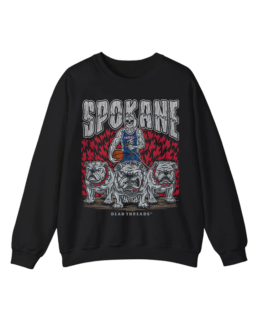 SPOKANE BASKETBALL CREWNECK SWEATSHIRT