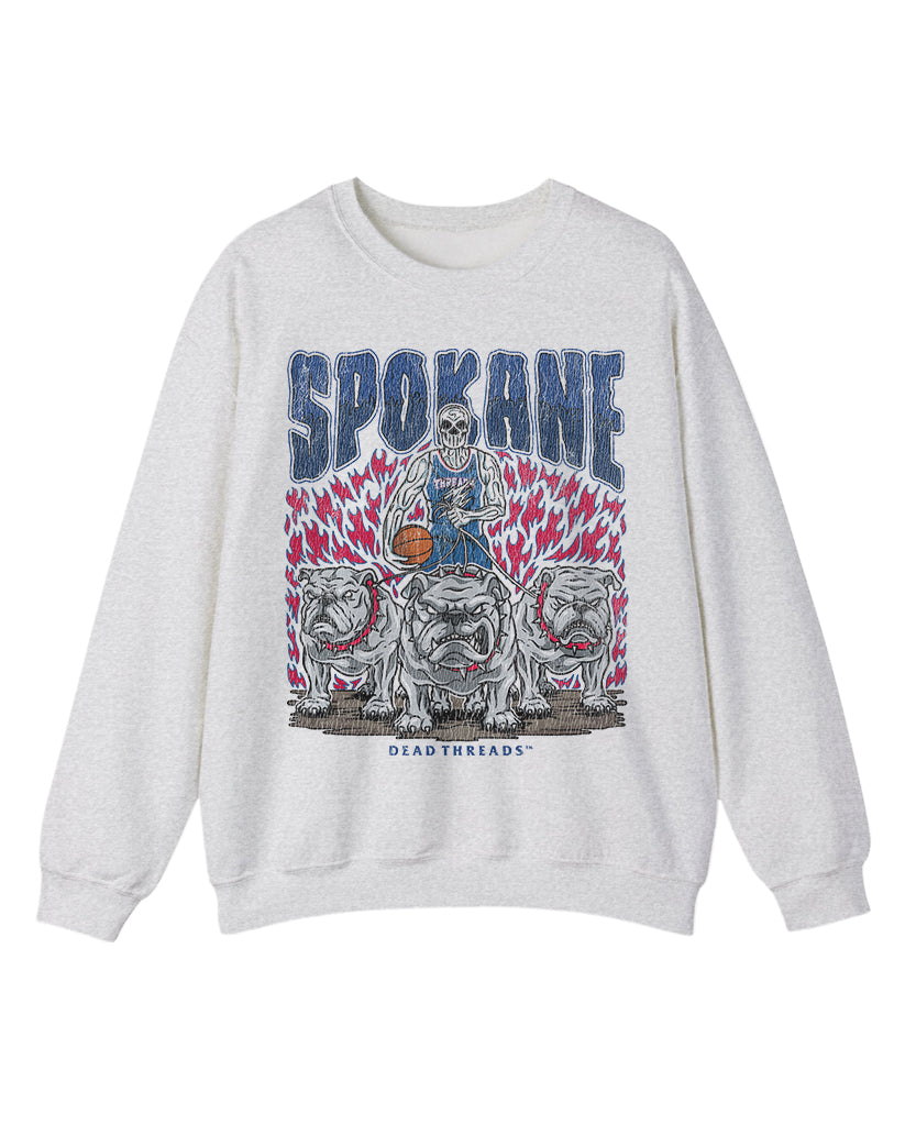 SPOKANE BASKETBALL CREWNECK SWEATSHIRT