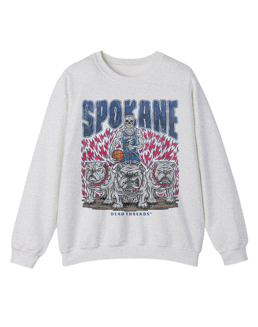 SPOKANE BASKETBALL CREWNECK SWEATSHIRT