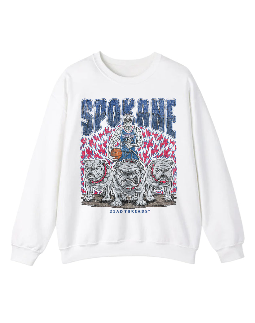 SPOKANE BASKETBALL CREWNECK SWEATSHIRT