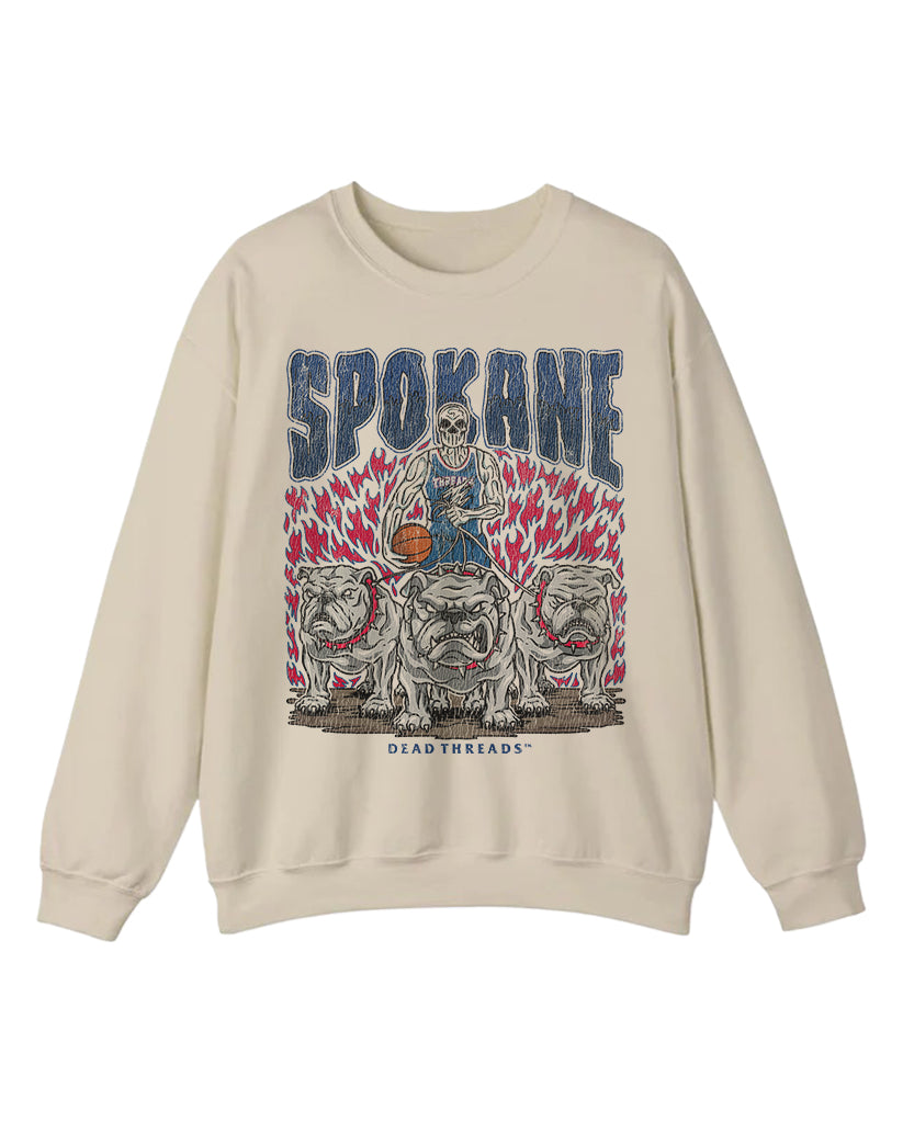 SPOKANE BASKETBALL CREWNECK SWEATSHIRT