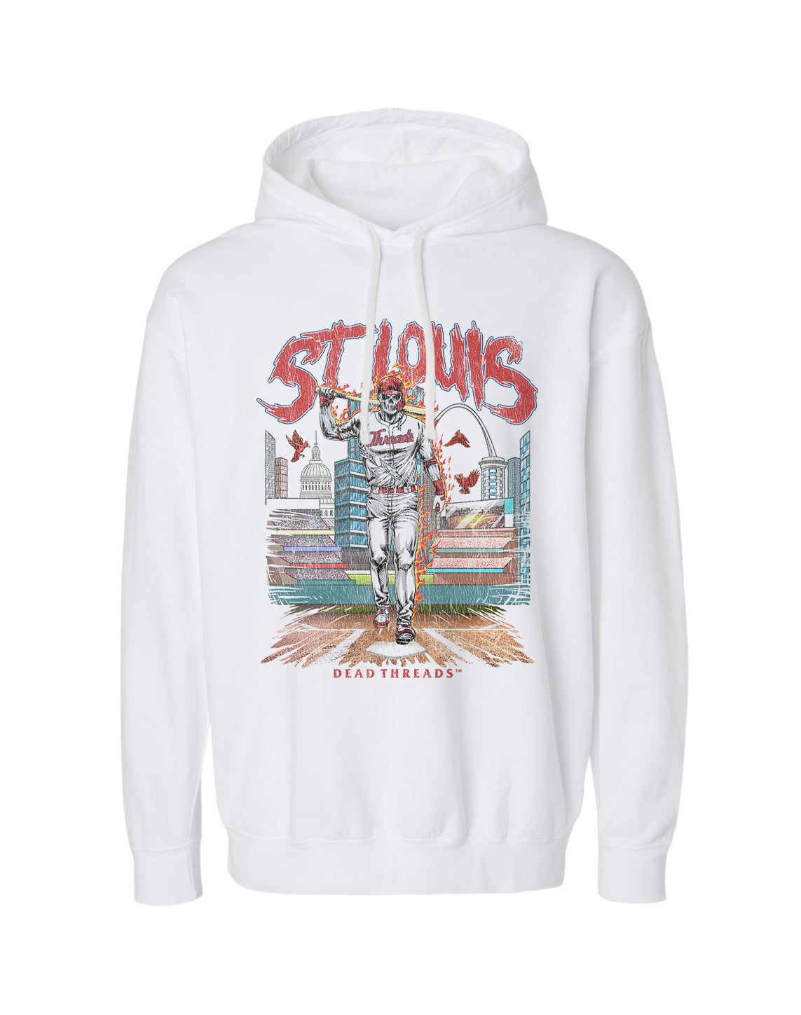 ST. LOUIS BASEBALL - LIGHTWEIGHT HOODIE