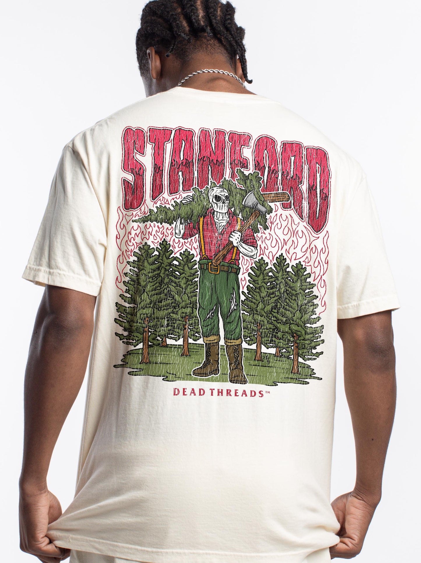 STANFORD - “3 SKULL” PREMIUM T-SHIRT