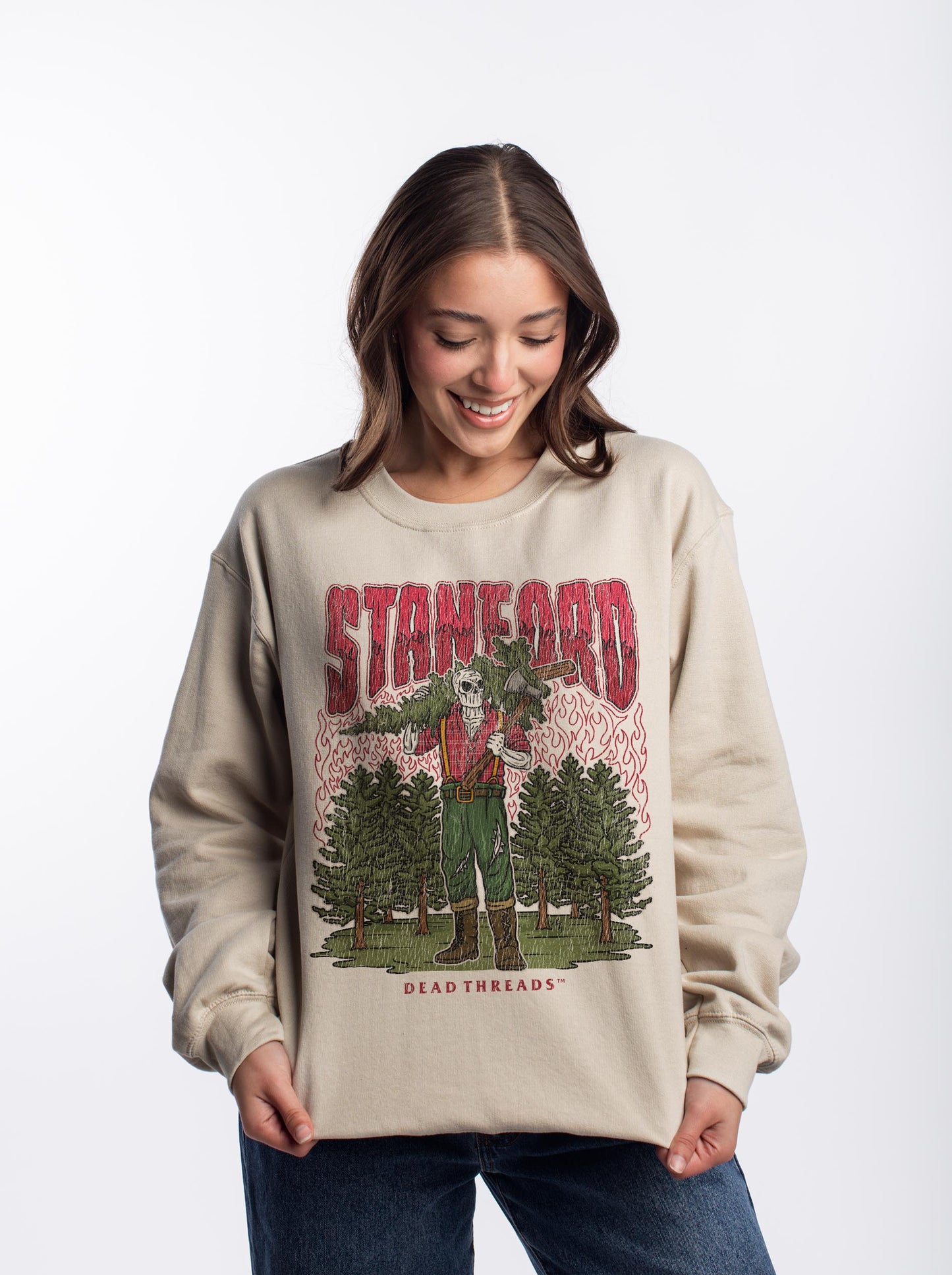 STANFORD CREWNECK SWEATSHIRT