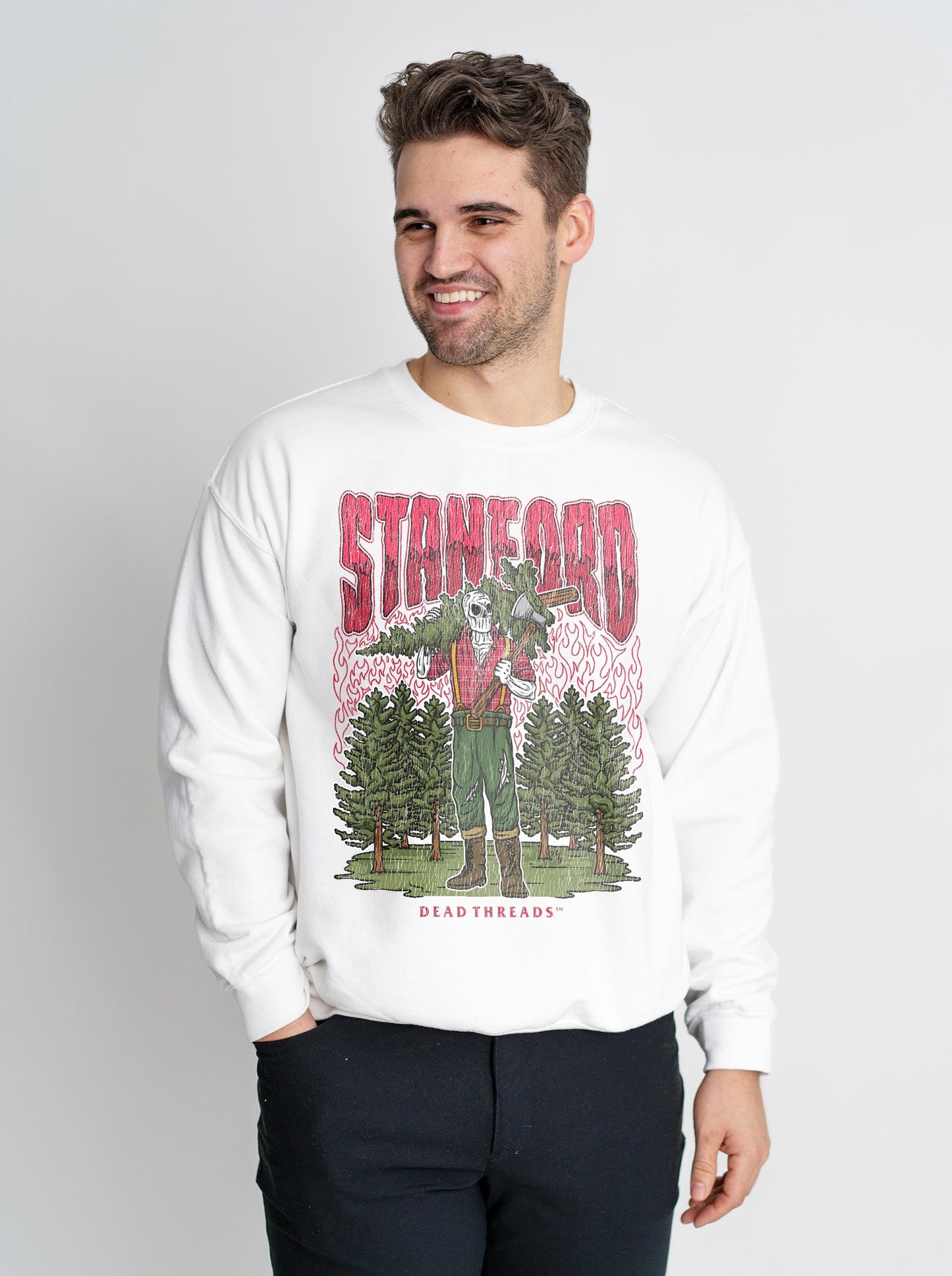 STANFORD CREWNECK SWEATSHIRT