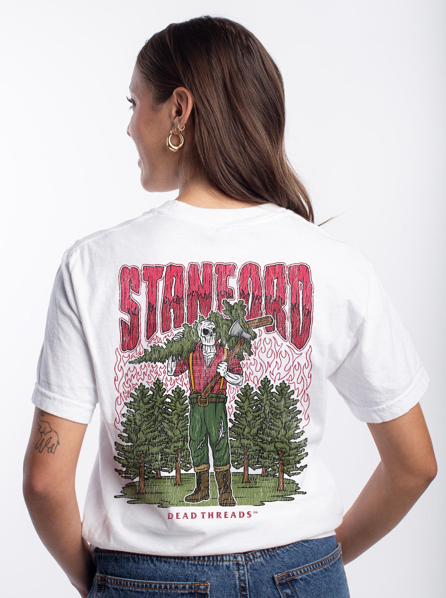 STANFORD - “3 SKULL” PREMIUM T-SHIRT