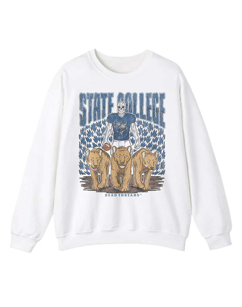 STATE COLLEGE FOOTBALL CREWNECK SWEATSHIRT