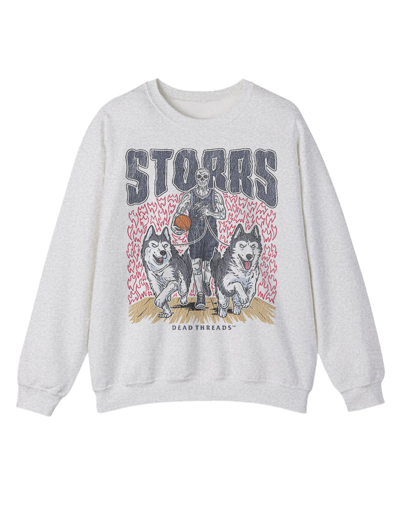 STORRS BASKETBALL CREWNECK SWEATSHIRT