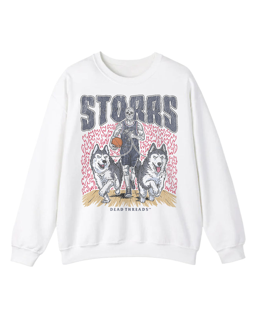 STORRS BASKETBALL CREWNECK SWEATSHIRT