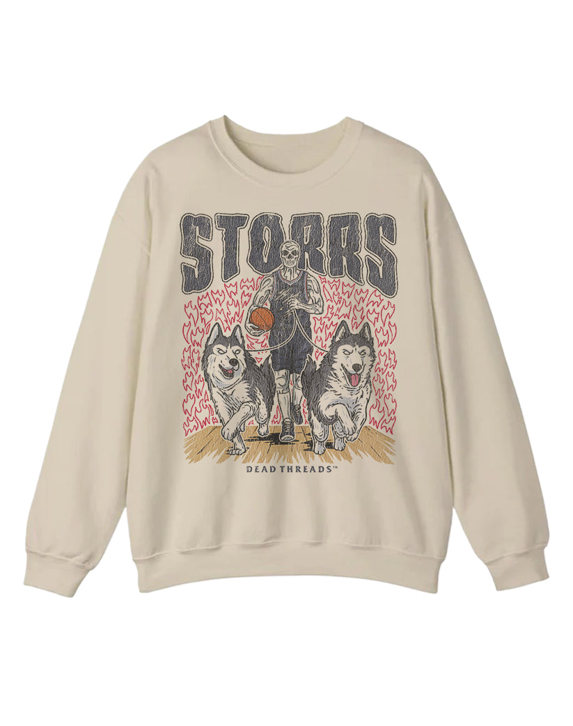 STORRS BASKETBALL CREWNECK SWEATSHIRT