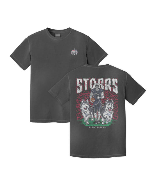 STORRS FOOTBALL - “3 SKULL” PREMIUM T-SHIRT