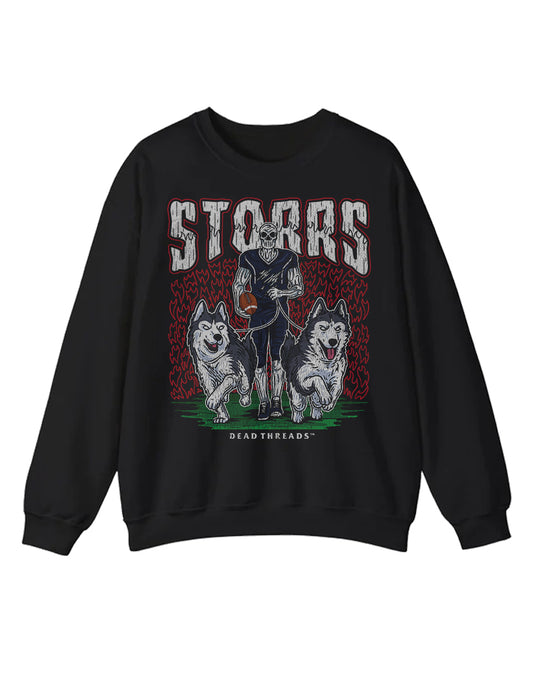 STORRS FOOTBALL CREWNECK SWEATSHIRT