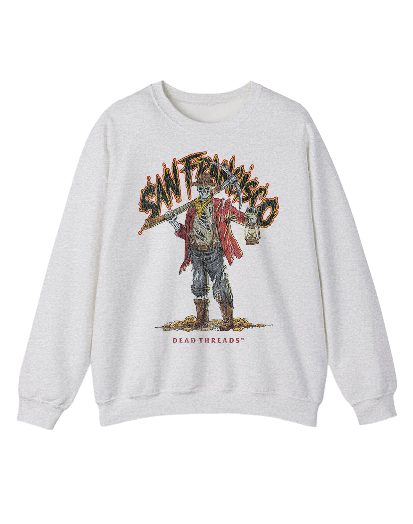 SAN FRANCISCO FOOTBALL v2 CREWNECK SWEATSHIRT