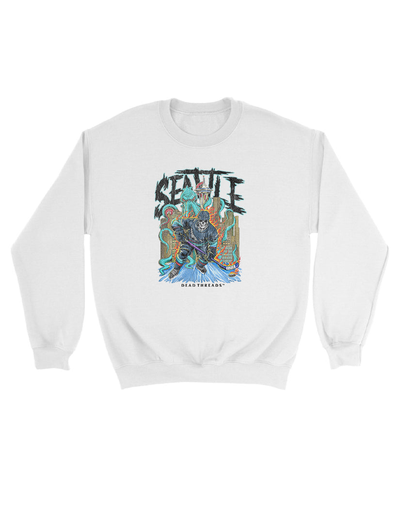 SEATTLE HOCKEY KIDS CREWNECK SWEATSHIRT