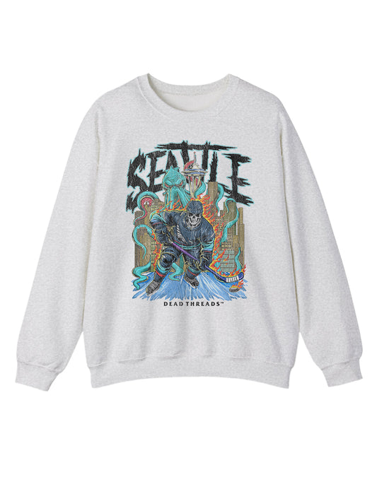 SEATTLE HOCKEY CREWNECK SWEATSHIRT