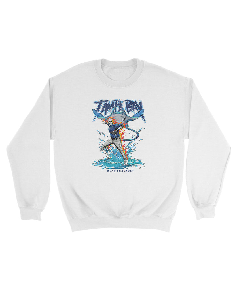 TAMPA BAY BASEBALL KIDS CREWNECK SWEATSHIRT