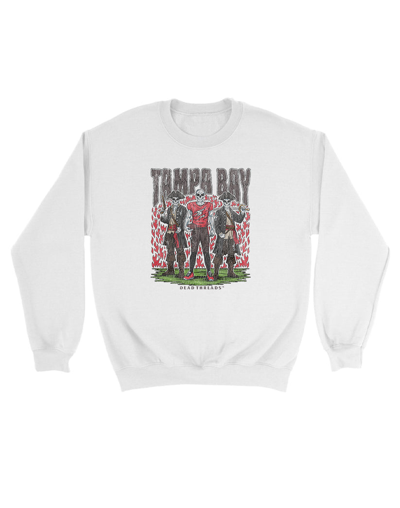 TAMPA BAY FOOTBALL v2 KIDS CREWNECK SWEATSHIRT