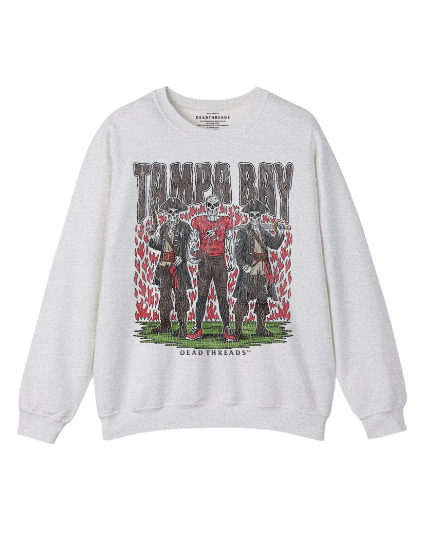 TAMPA BAY FOOTBALL v2 CREWNECK SWEATSHIRT