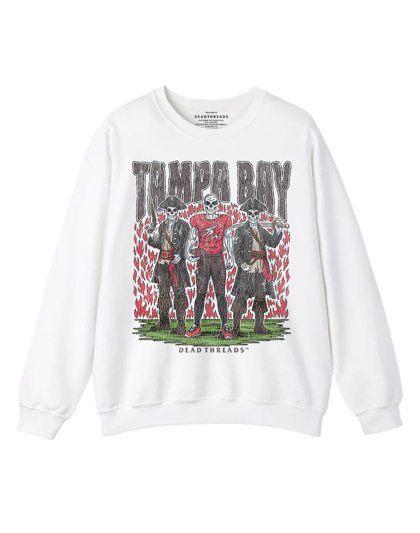 TAMPA BAY FOOTBALL v2 CREWNECK SWEATSHIRT