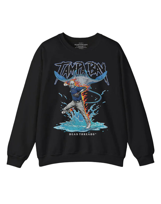 TAMPA BAY BASEBALL CREWNECK SWEATSHIRT