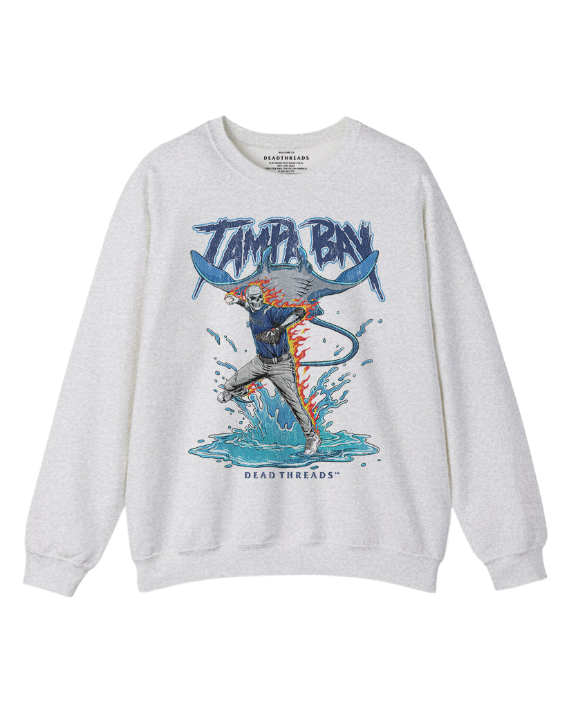 TAMPA BAY BASEBALL CREWNECK SWEATSHIRT