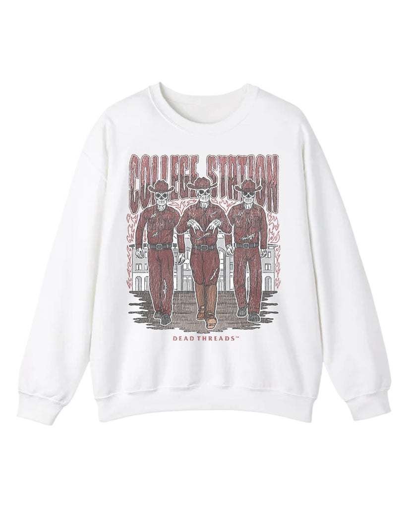 COLLEGE STATION CREWNECK SWEATSHIRT