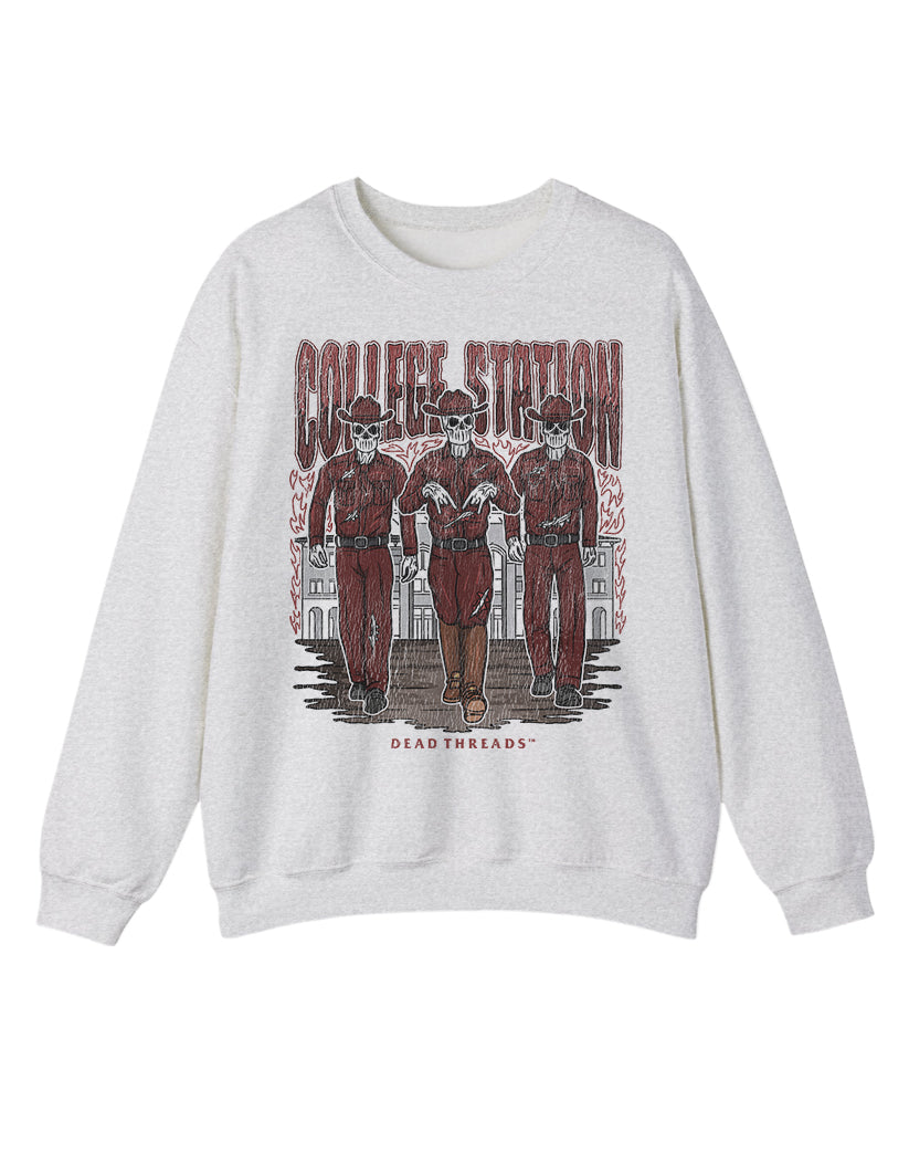 COLLEGE STATION CREWNECK SWEATSHIRT