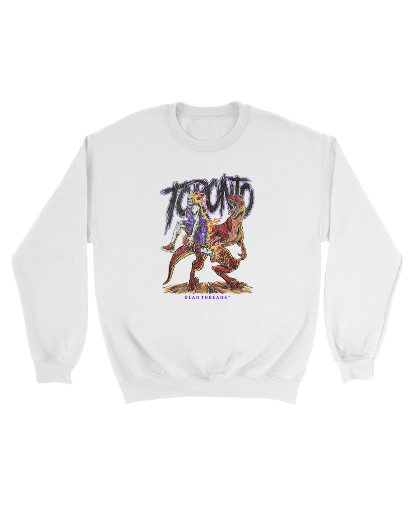 TORONTO BASKETBALL KIDS CREWNECK SWEATSHIRT