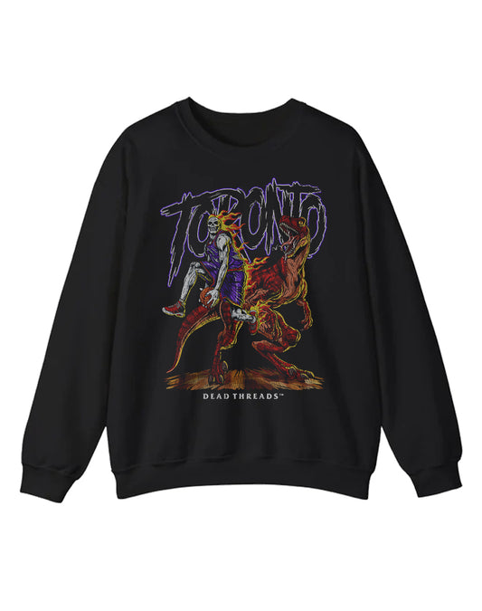TORONTO BASKETBALL CREWNECK SWEATSHIRT