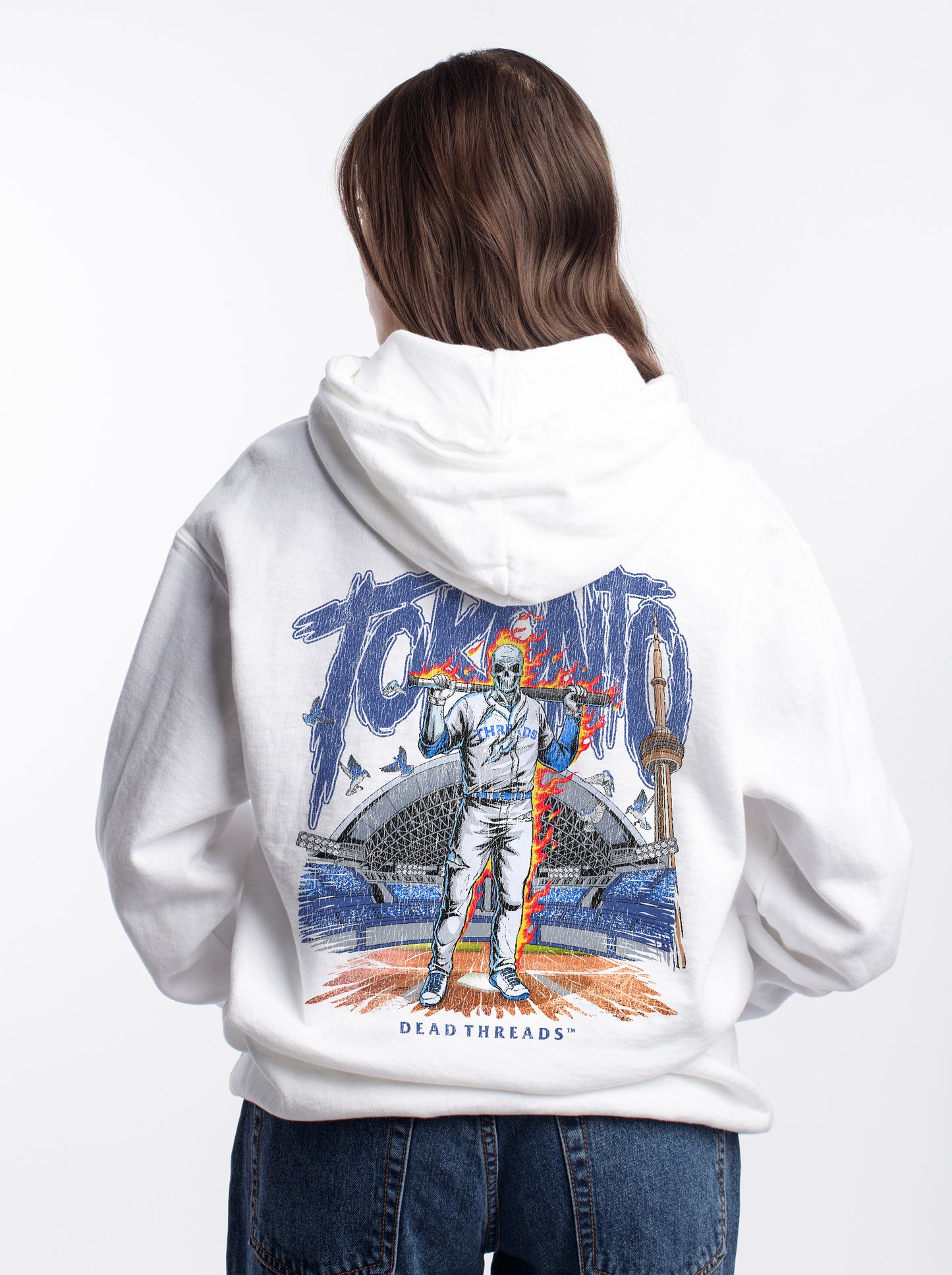 TORONTO BASEBALL - “DT ESSENTIAL" HOODIE