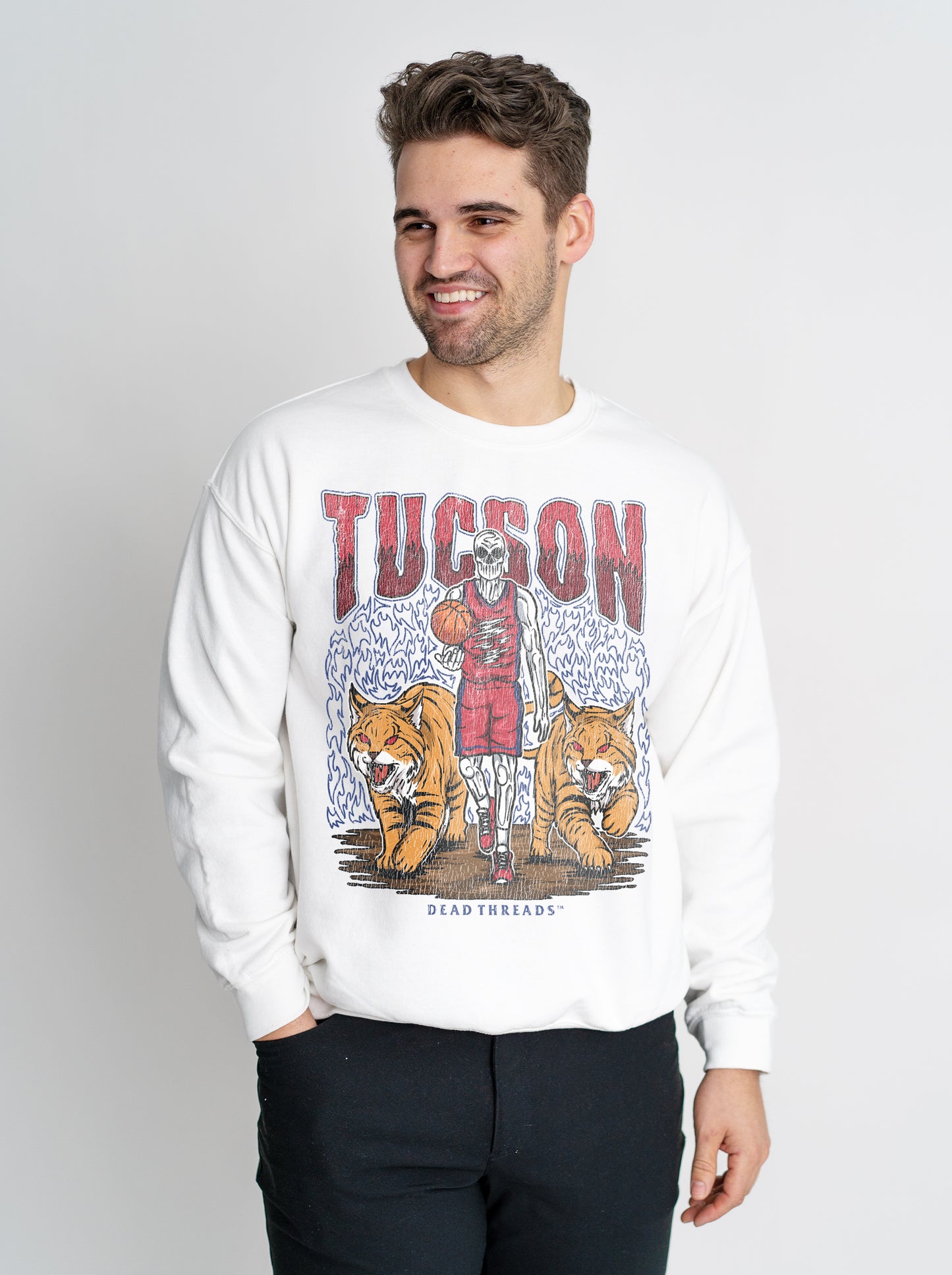TUCSON BASKETBALL CREWNECK SWEATSHIRT