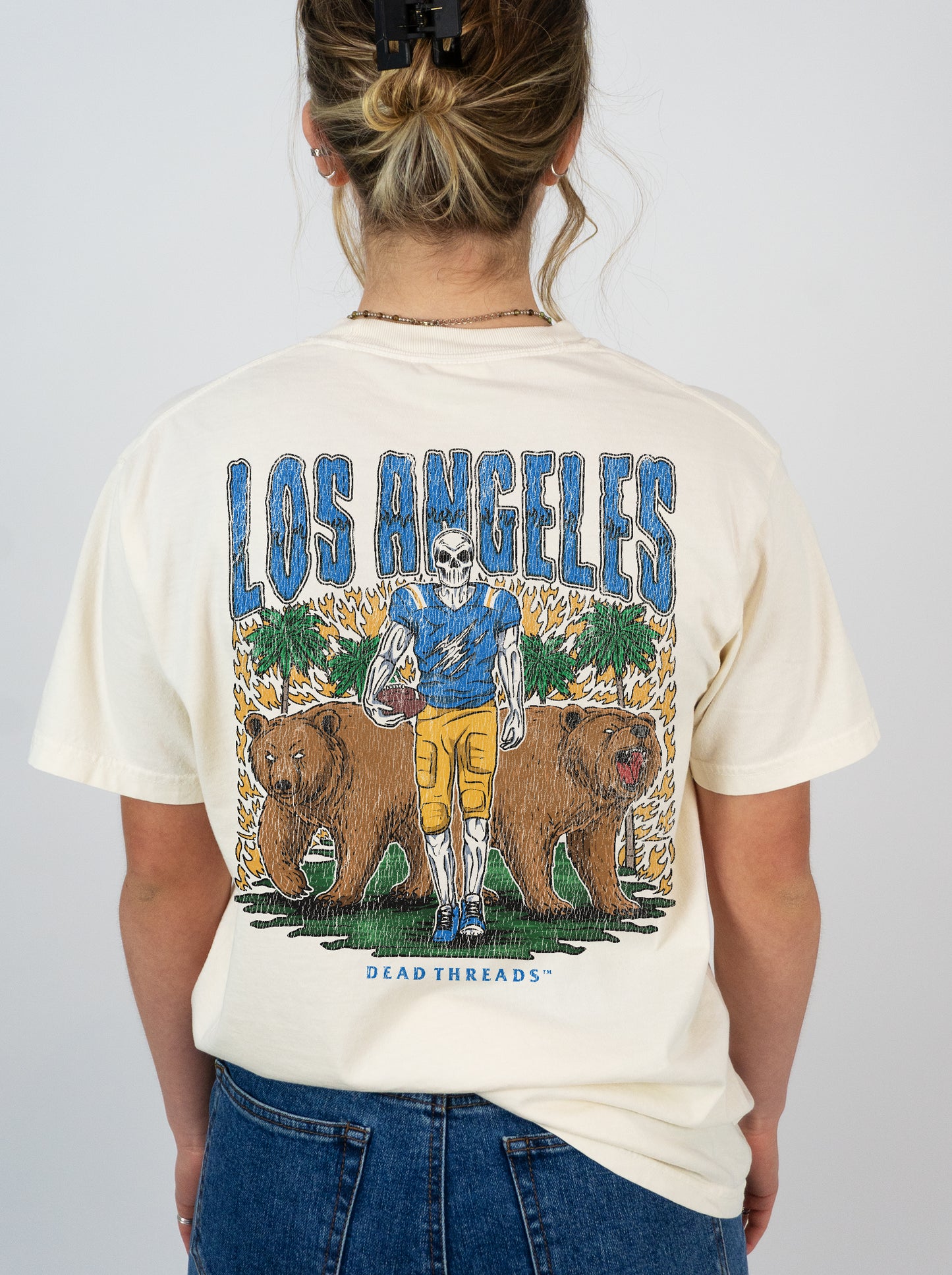 LOS ANGELES FOOTBALL - “DT ESSENTIAL" PREMIUM T-SHIRT