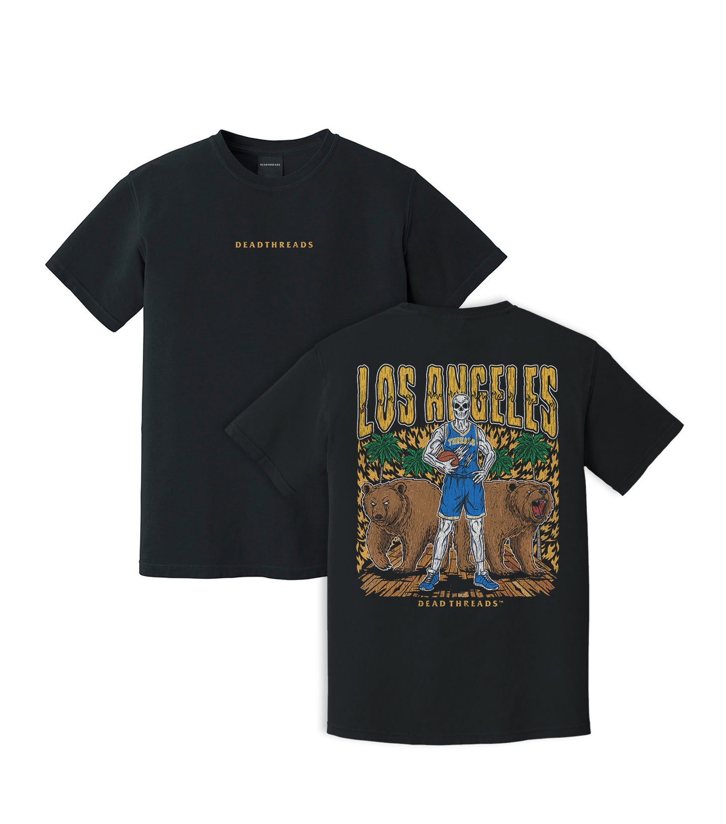 LOS ANGELES BEARS BASKETBALL - “DT ESSENTIAL" PREMIUM T-SHIRT