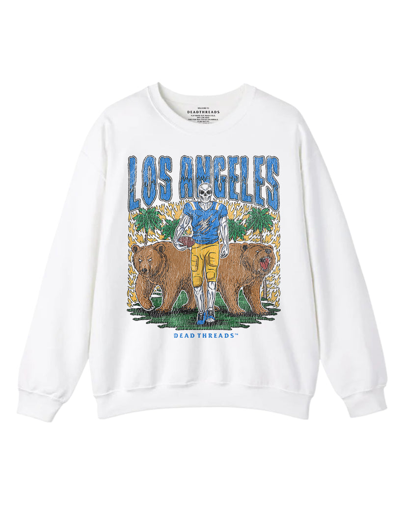 LOS ANGELES FOOTBALL CREWNECK SWEATSHIRT