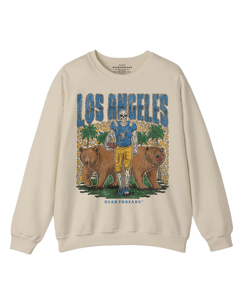 LOS ANGELES FOOTBALL CREWNECK SWEATSHIRT