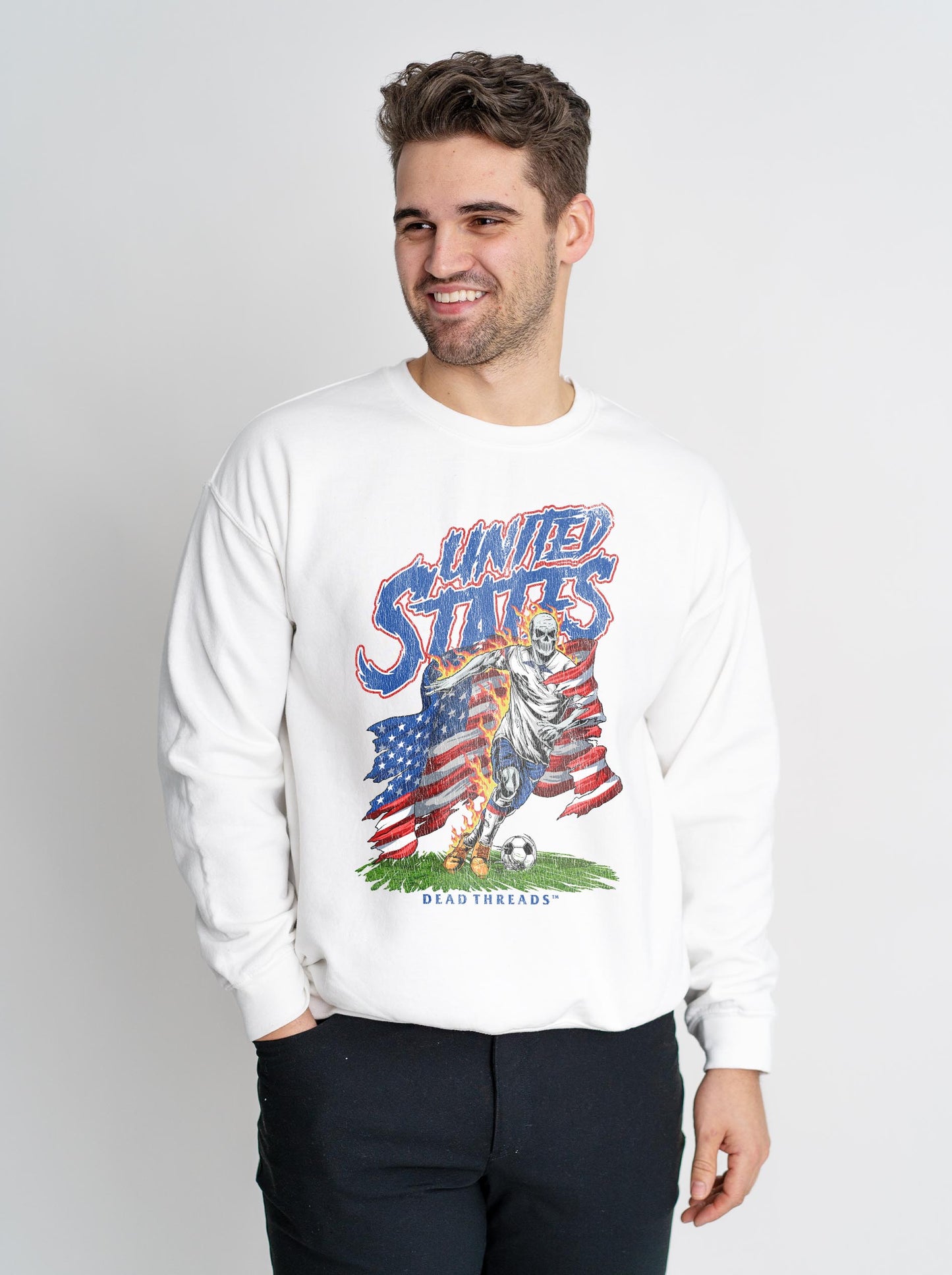 USA SOCCER CREWNECK SWEATSHIRT