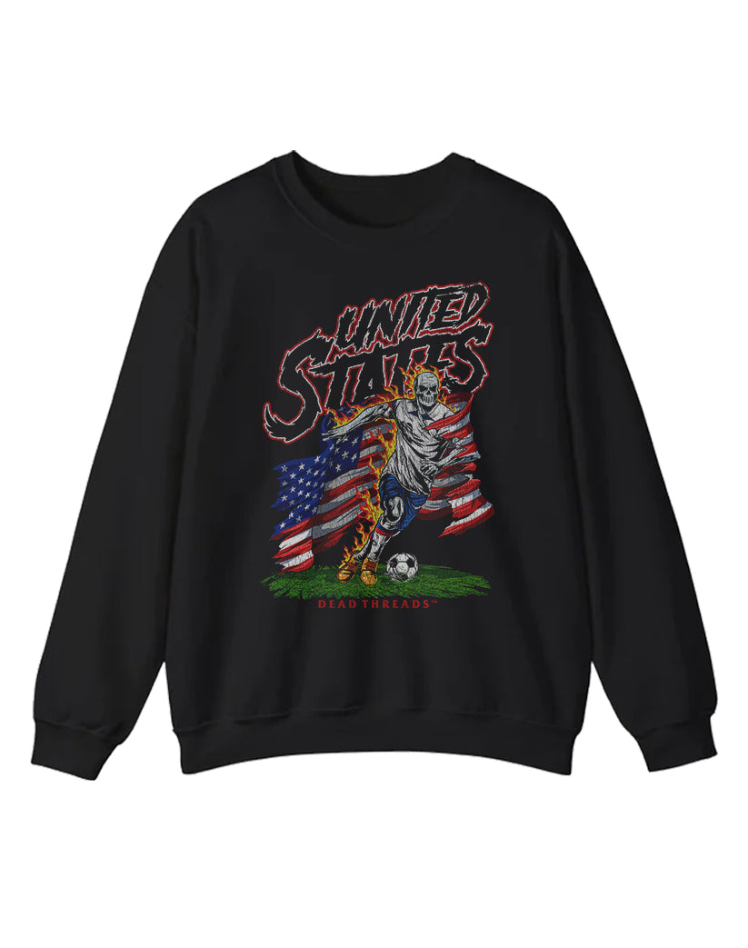 USA SOCCER CREWNECK SWEATSHIRT