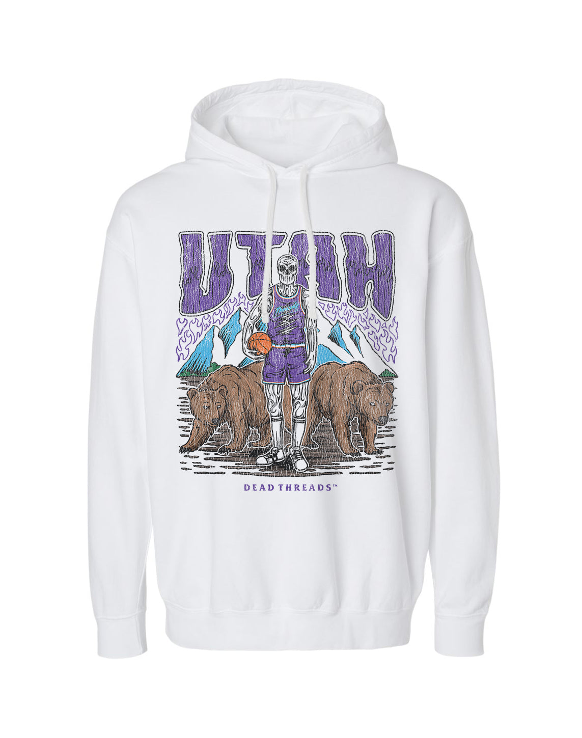 UTAH BASKETBALL - LIGHTWEIGHT HOODIE