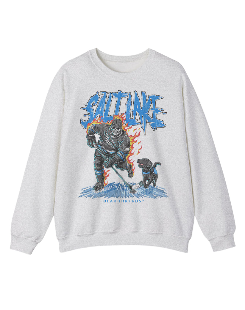 SALT LAKE HOCKEY CREWNECK SWEATSHIRT