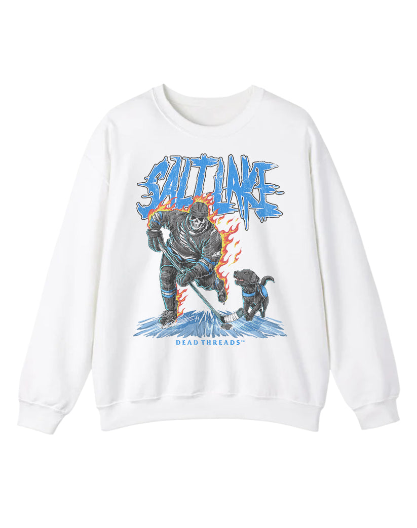 SALT LAKE HOCKEY CREWNECK SWEATSHIRT