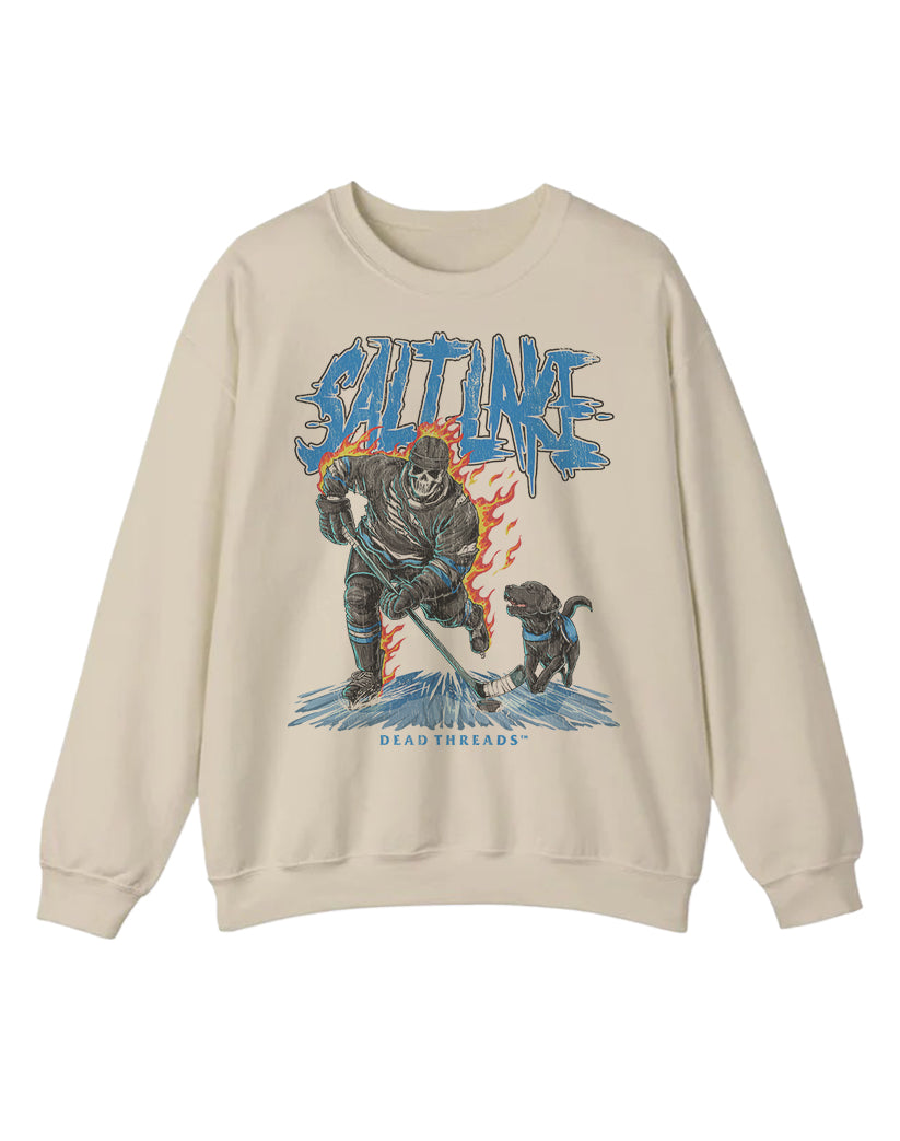 SALT LAKE HOCKEY CREWNECK SWEATSHIRT